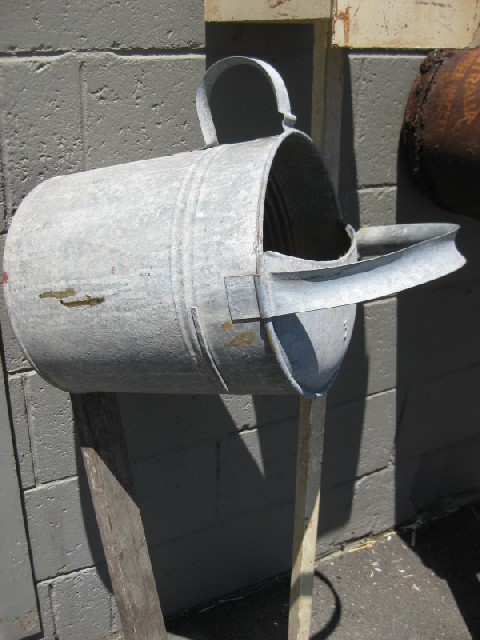 POST BOX, Galvanised Watering Can